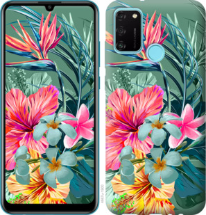 

Чехол Тропические цветы v1 для Huawei Honor 9A 921378