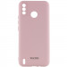 Чохол Silicone Cover My Color Full Camera (A) на TECNO Spark 6 Go (Рожевий / Pink Sand)