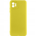 Чехол Silicone Cover Lakshmi Full Camera (A) для Motorola Moto G32 (Желтый / Flash)