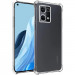 TPU чохол GETMAN Ease logo посилені кути Full Camera на Oppo Reno 7 4G (Прозорий (прозорий))