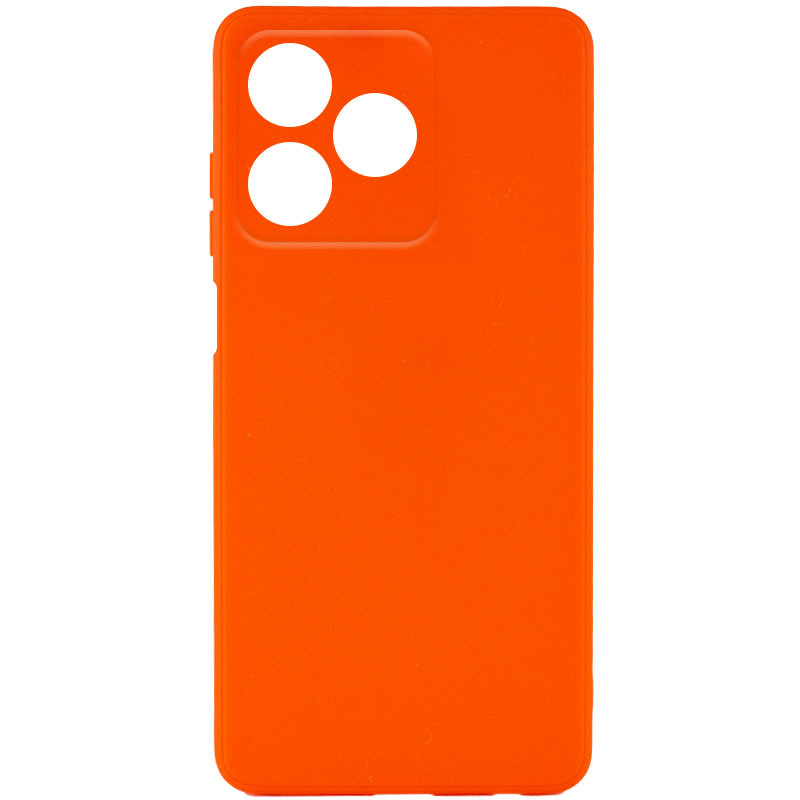 Силиконовый чехол Candy Full Camera для Realme C53 (Оранжевый / Orange)