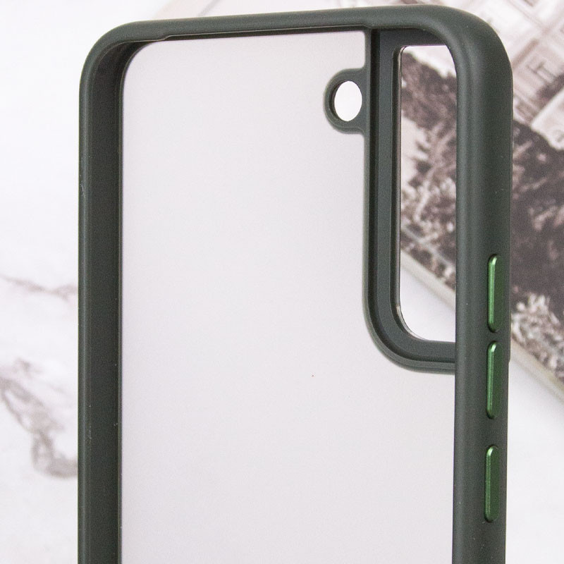 Купить Чехол TPU+PC North Guard для Samsung Galaxy S21+ (Dark Green) на vchehle.ua