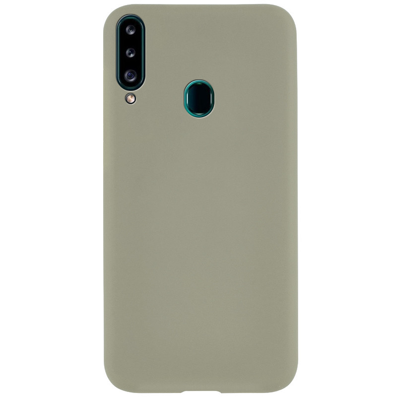 

Силиконовый чехол Epic матовый для Samsung Galaxy A20s (Серый) 771179