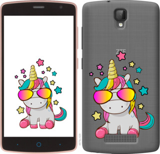 

Чохол Єдиноріг в окулярах на ZTE L5 912036