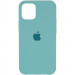 Чохол Silicone Case Full Protective (AA) на Apple iPhone 14 Pro (6.1") (Бірюзовий / Marine Green)