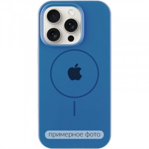 Чехол Silicone Case Full Protective (AA) with Magnetic Safe для Apple iPhone 13 (6.1")