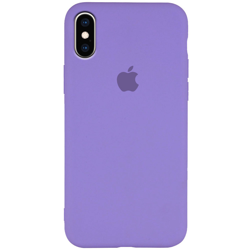 

Чехол Silicone Case Slim Full Protective для Apple iPhone XS Max (6.5") (Сиреневый / Dasheen) 925370