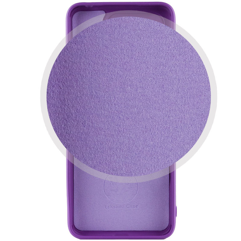 Фото Чохол Silicone Cover Lakshmi Full Camera (A) на Xiaomi Redmi Note 13 Pro+ (Фіолетовий / Purple) в маназині vchehle.ua