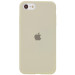 Чехол Silicone Case Full Protective (AA) для Apple iPhone SE (2020) (Бежевый / Antigue White)