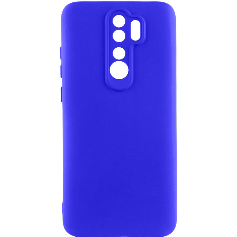 Чехол Silicone Cover Lakshmi Full Camera (AA) для Xiaomi Redmi 9 (Синий / Iris)