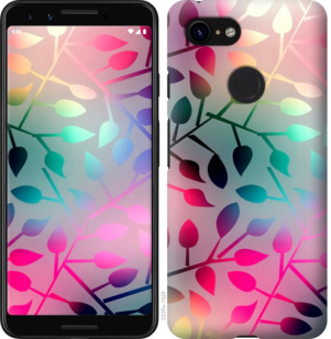 Чехол Листья для Google Pixel 3