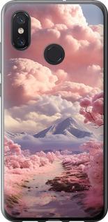 

Чехол Розовые облака для Xiaomi Mi8 1644542