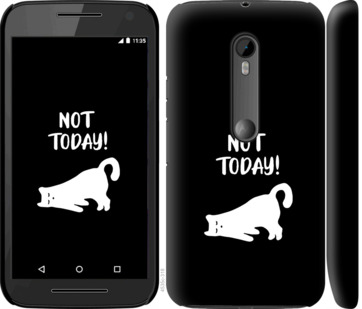 

Чехол Уставший кот для Motorola Moto G3 874583