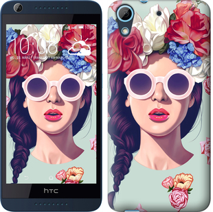 

Чехол Девушка с цветами для HTC Desire 628 Dual Sim 95627