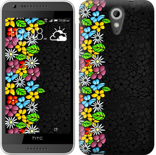 

Чохол квітковий орнамент на HTC Desire 620 102198