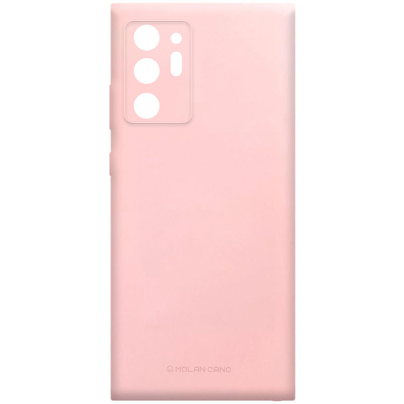 

TPU чохол Molan Cano Smooth на Samsung Galaxy Note 20 Ultra (Рожевий) 927472