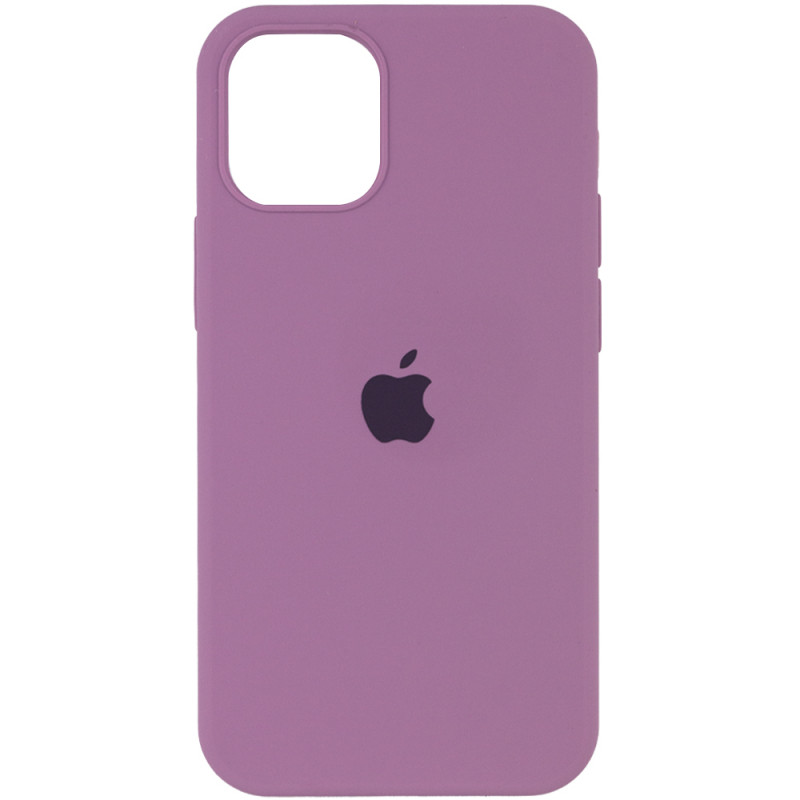 Чохол Silicone Case Full Protective (AA) на Apple iPhone 13 (6.1") (Ліловий / Lilac Pride)