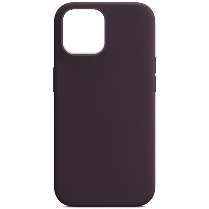 Чехол Silicone Case Full Protective (AA) NO LOGO для Apple iPhone 11 (6.1") (Фиолетовый / Elderberry)