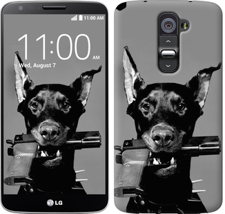 

Чохол Доберман на LG G2 122833