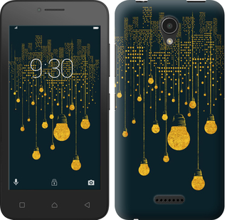 

Чехол Иллюстрация ночного города для Lenovo A Plus / A1010 592269