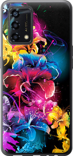 

Чехол Абстрактные цветы для Oppo A95 1634203