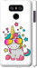 Чехол Единорог в очках для LG G6