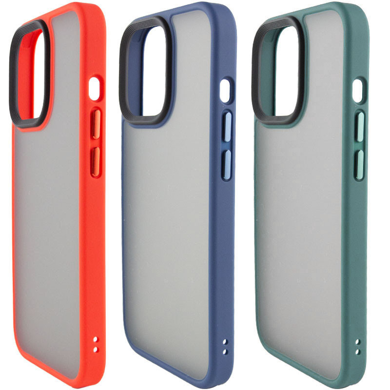 TPU+PC чохол Metal Buttons на Apple iPhone 15 Plus (6.7")