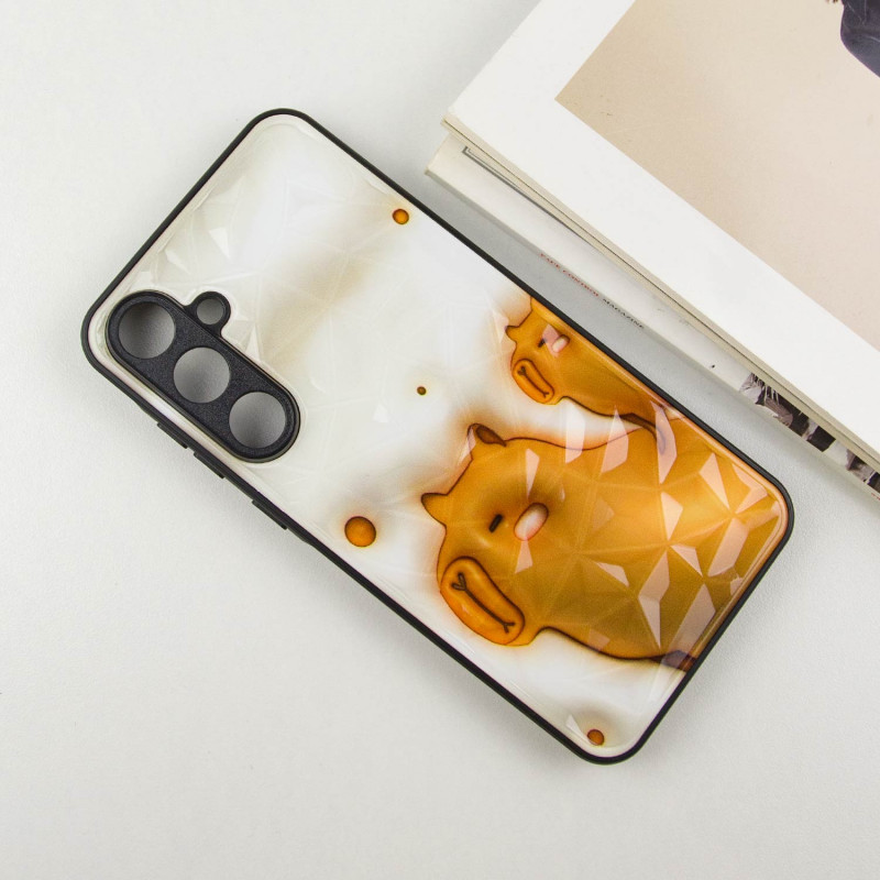 Фото TPU+PC чехол Prisma Fluffie для Samsung Galaxy A55 (Capybara) в магазине vchehle.ua