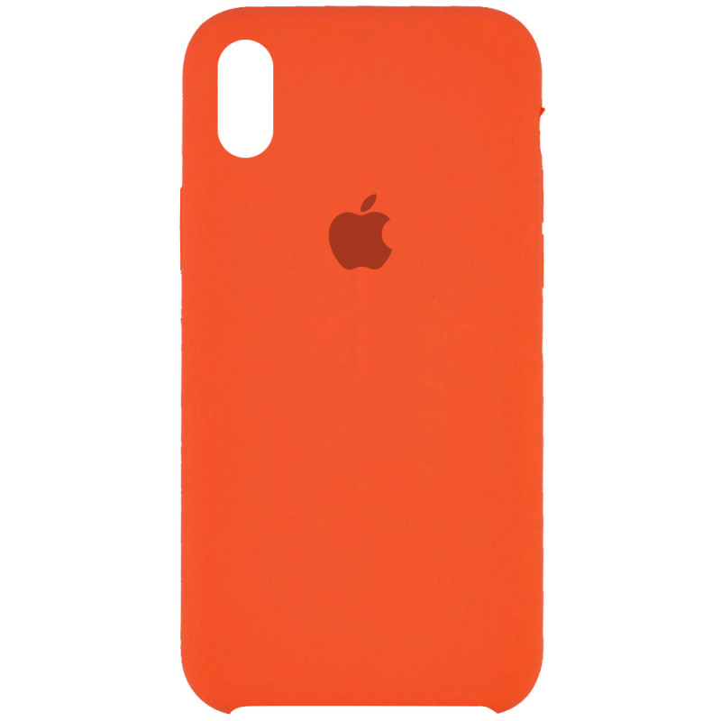 Чохол Silicone Case (AA) на Apple iPhone XR (6.1") (Помаранчевий / Kumquat)