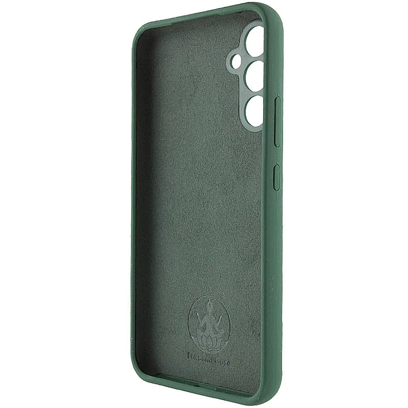 Фото Чохол Silicone Cover Lakshmi Full Camera (AA) with logo на Samsung Galaxy A56 5G (Зелений / Dark green) в маназині vchehle.ua