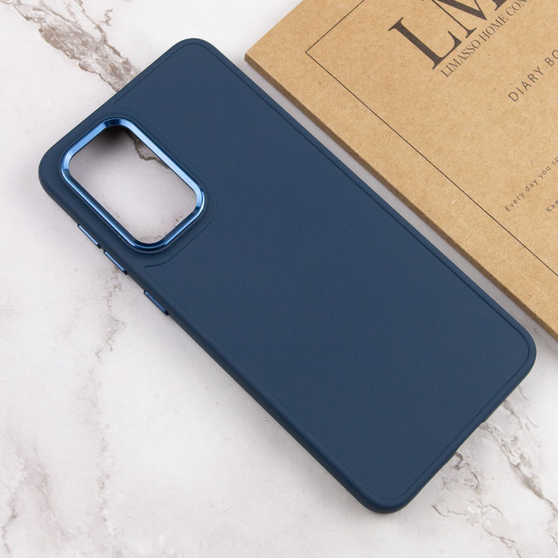 TPU чохол Bonbon Metal Style на Samsung Galaxy A33 5G (Синій / Cosmos blue) в магазині vchehle.ua