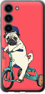 

Чохол Мопс на велосипеді на Samsung Galaxy S23 1516697