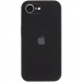 Чохол Silicone Case Full Camera Protective (AA) на Apple iPhone 16e (6.1") (Чорний / Black)