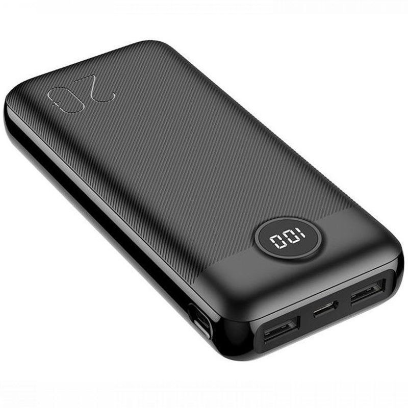 Фото Портативний ЗП Power Bank Veger C10 4in1 10000 mAh (Чорний) на vchehle.ua