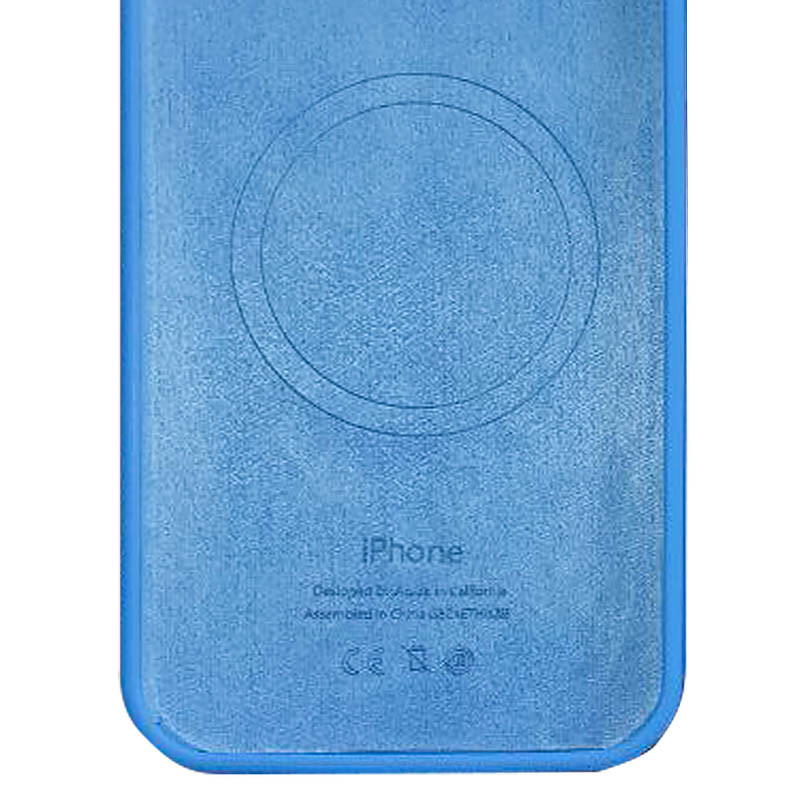 Фото Чехол Silicone Case Full Protective (AA) NO LOGO with Magnetic Safe для Apple iPhone 13 Pro Max (6.7") на vchehle.ua