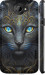 Чохол Узорчата кішка на HTC One X+