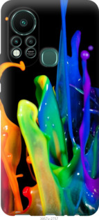 

Чехол брызги краски для Infinix Hot 11S 1425266