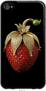 Чехол Клубника v3 для iPhone 4