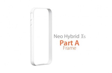 Бампер SGP Neo Hybrid 2S Mix &Match Part A [Frame Only] для iPhone 4/4s (Белый)