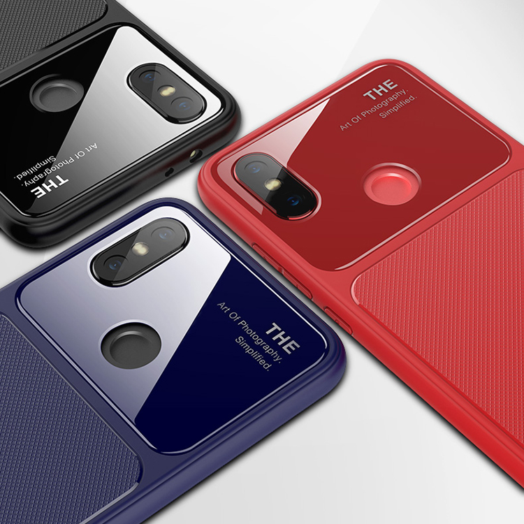 Фото TPU чохол Glossy Half на Xiaomi Redmi Note 6 Pro на vchehle.ua