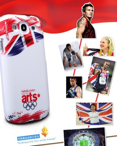 Фото # Чехол Nillkin London Olympic Games для Samsung i9300 Galaxy S3 (+ пленка) (Белый) на vchehle.ua