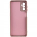 Фото Чехол TPU GETMAN Liquid Silk Full Camera для Samsung Galaxy A24 4G (Розовый / Pink Sand) на vchehle.ua