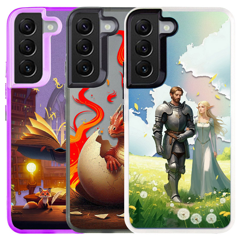 TPU+PC чехол TakiTaki Fantasy magic glow для Samsung Galaxy S22+