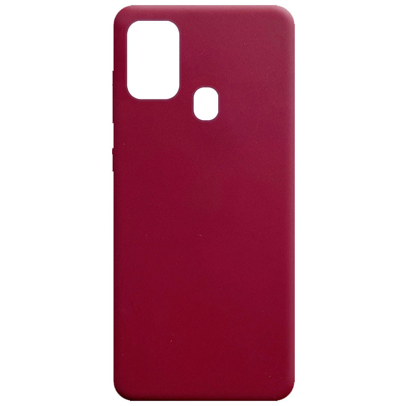 

Силиконовый чехол Candy для Samsung Galaxy M31 (Бордовый) 937897