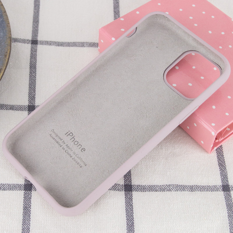 Фото Чехол Silicone Case Full Protective (AA) для Apple iPhone 11 Pro (5.8") (Серый / Lavender) в магазине vchehle.ua