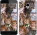Чехол коты для Meizu M3