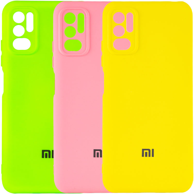 Чехол Silicone Cover My Color Full Camera (A) для Xiaomi Redmi Note 10 5G / Poco M3 Pro