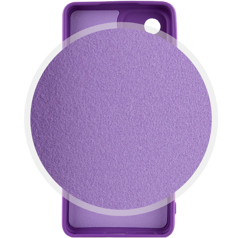 Фото Чехол Silicone Cover Lakshmi Full Camera (A) для Samsung Galaxy A13 4G (Фиолетовый / Purple) в магазине vchehle.ua