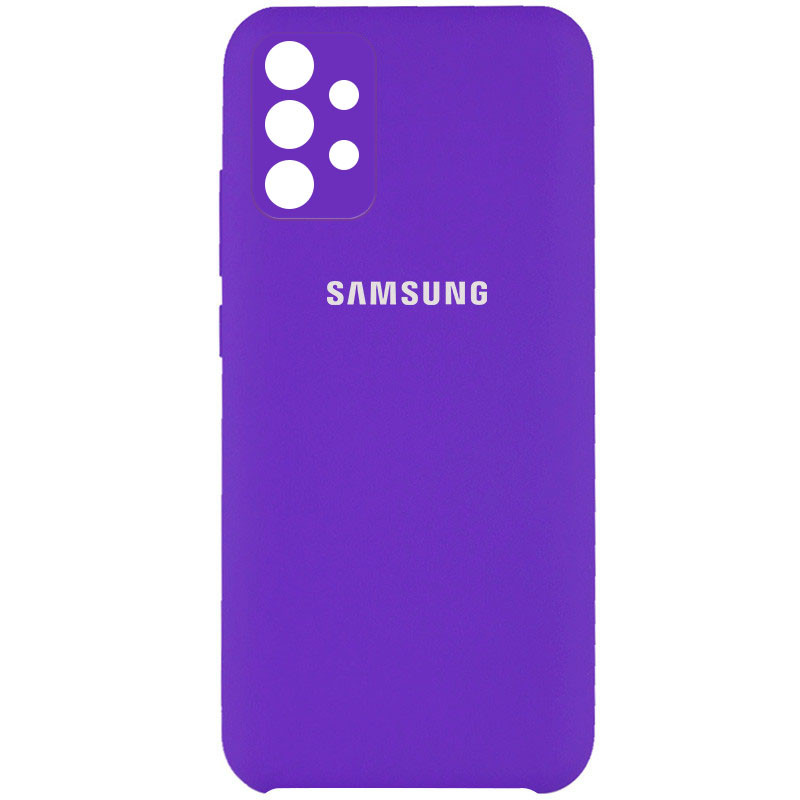 Уценка Чехол Silicone Cover Full Camera (AAA) для Samsung Galaxy A72 4G / A72 5G