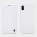 Купить Кожаный чехол (книжка) Nillkin Qin Series для Apple iPhone XR (6.1") на vchehle.ua